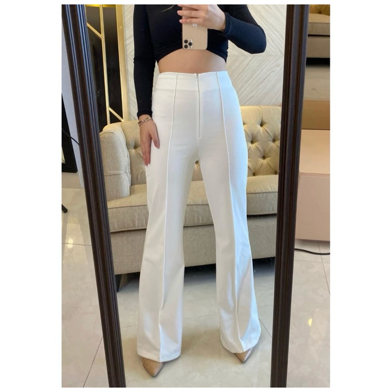 Celana Cutbray Cubit / Bawahan Wanita Scuba / Celana Cutbray Scuba Premium / Celana Jumbo Wanita Mel