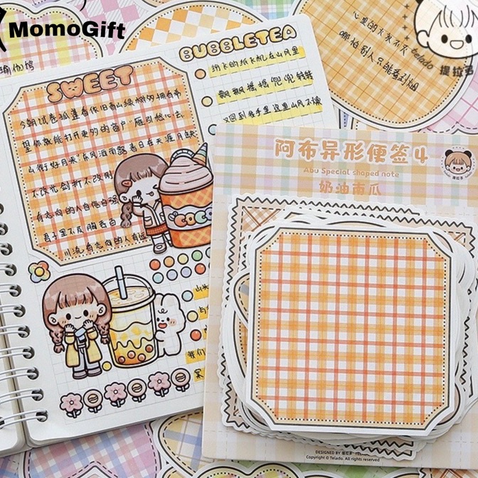 

Sale Kertas Catatan Journaling Kertas Memo Aesthetic Abu Shaped Notes 1 Lembar TLD55