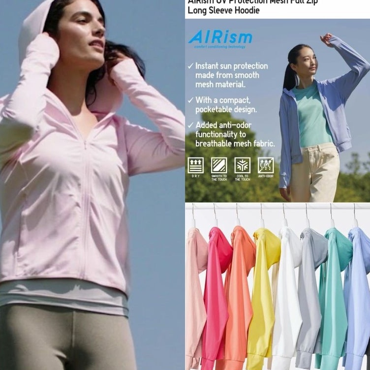 KODE B15J Unq airsm uv zip jacket hoodie