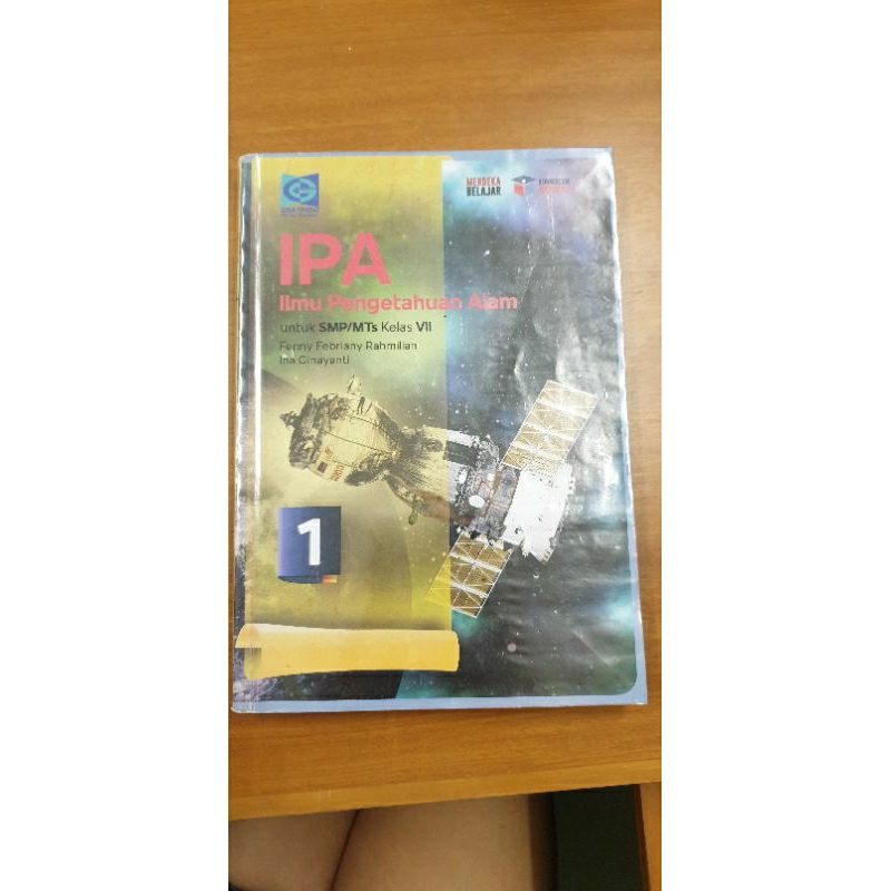 Buku IPA SMP 1 / kelas 7 kurikulum merdeka penerbit Grafindo