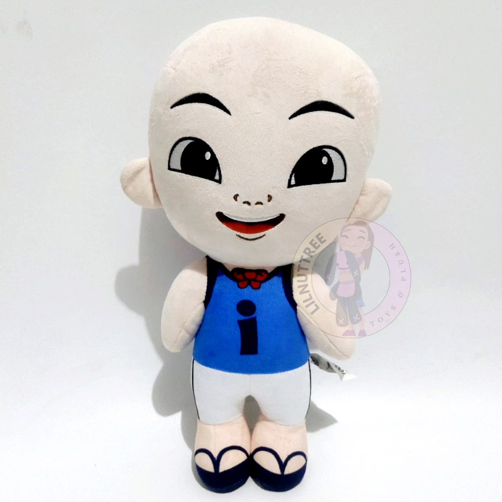 Boneka Upin Ipin Original Plush Doll Flexible And Playable Toy