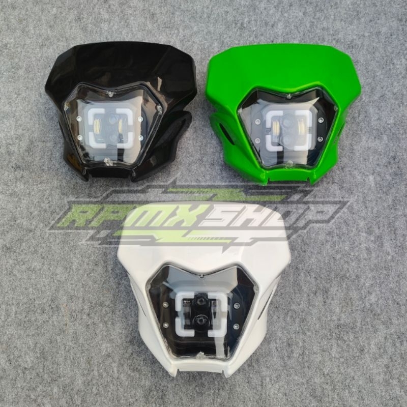 LAMPU DEPAN KLX 230 HEADLAMP KLX230 REFLEKTOR DAYMAKER KLX