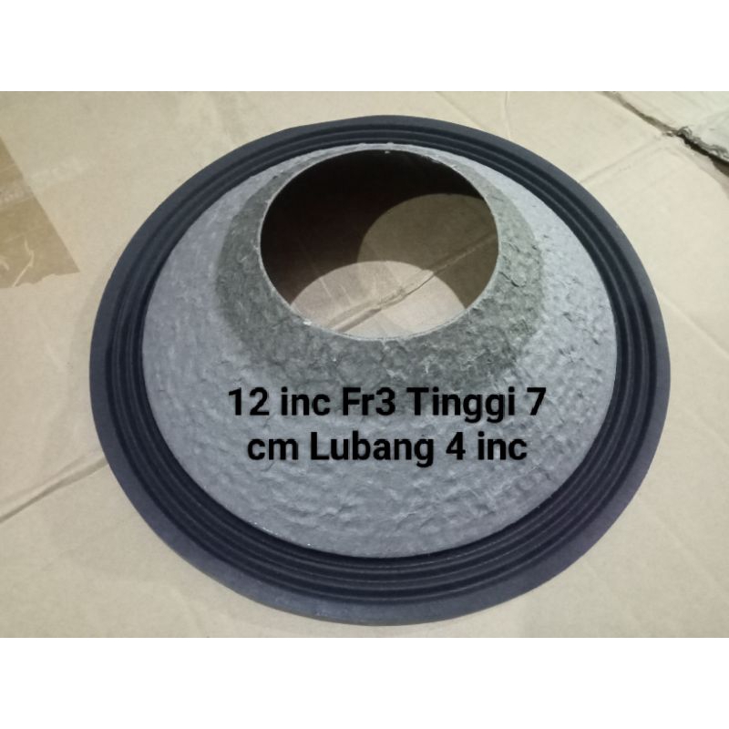 Daun kertas Speaker 12 in Lubang 4 in/ 100 mm