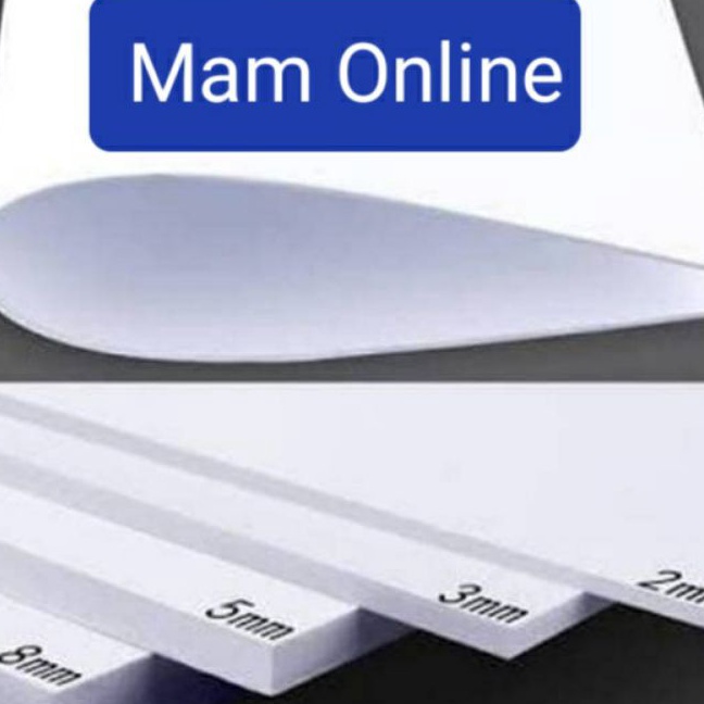 

Langka Pvc foamboard 5mm uk 6cm x 8cm