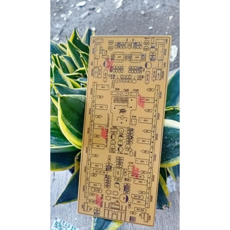 PCB DRIVER POWER CLASS H MINI 2U