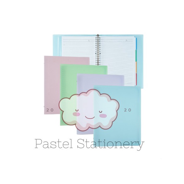 

HJ6 Buku Binder Note B5 Joyko Pastel Loose Leaf Notebook B5 Joyko