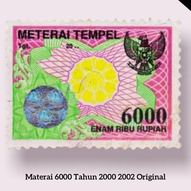 

KI3 Materai Tahun 2 21 22 Perangko Matrai Tempel Lama Asli Original Pos