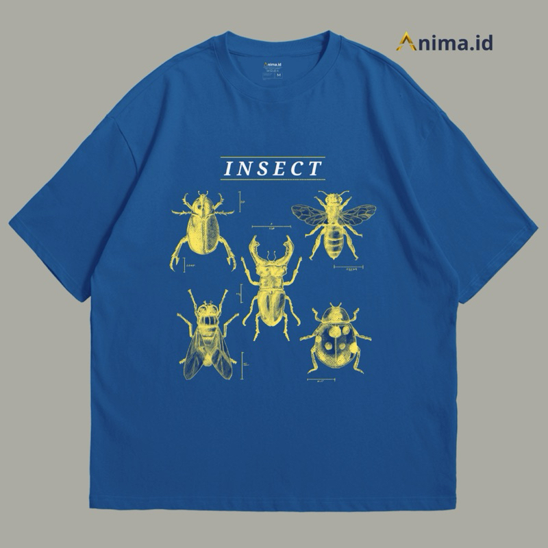 Kaos Brand Lokal | Oversize Premium | Insect