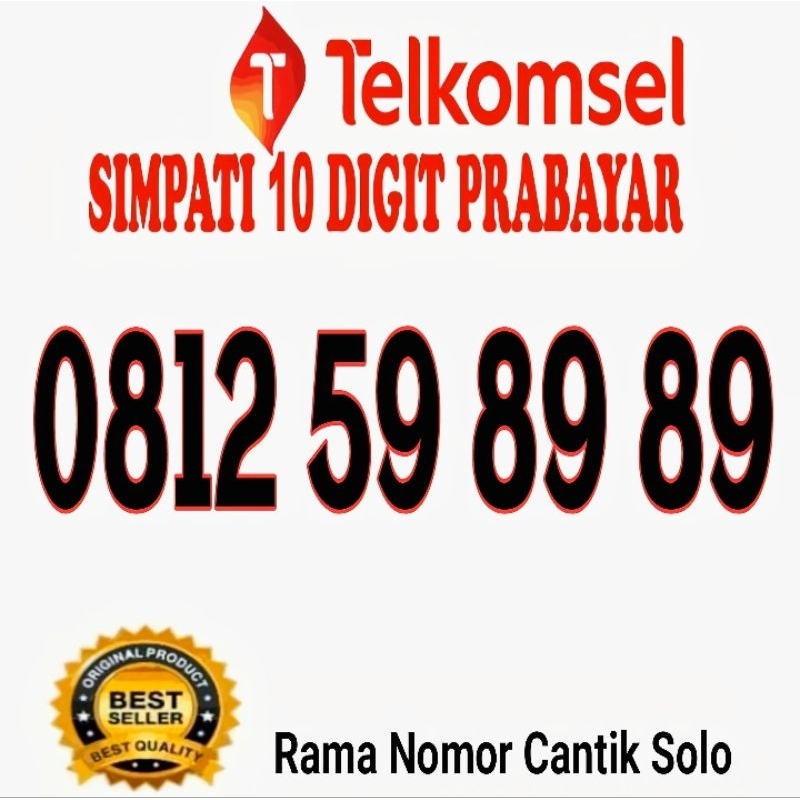 NOMOR CANTIK TELKOMSEL SIMPATI 10 DIGIT PRABAYAR