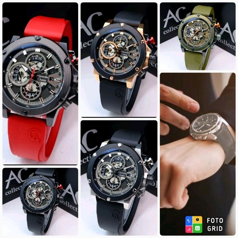 AC6491 KARET / ALEXANDRE CHRISTIE AC 6491 RUBBER NEW ORIGINAL