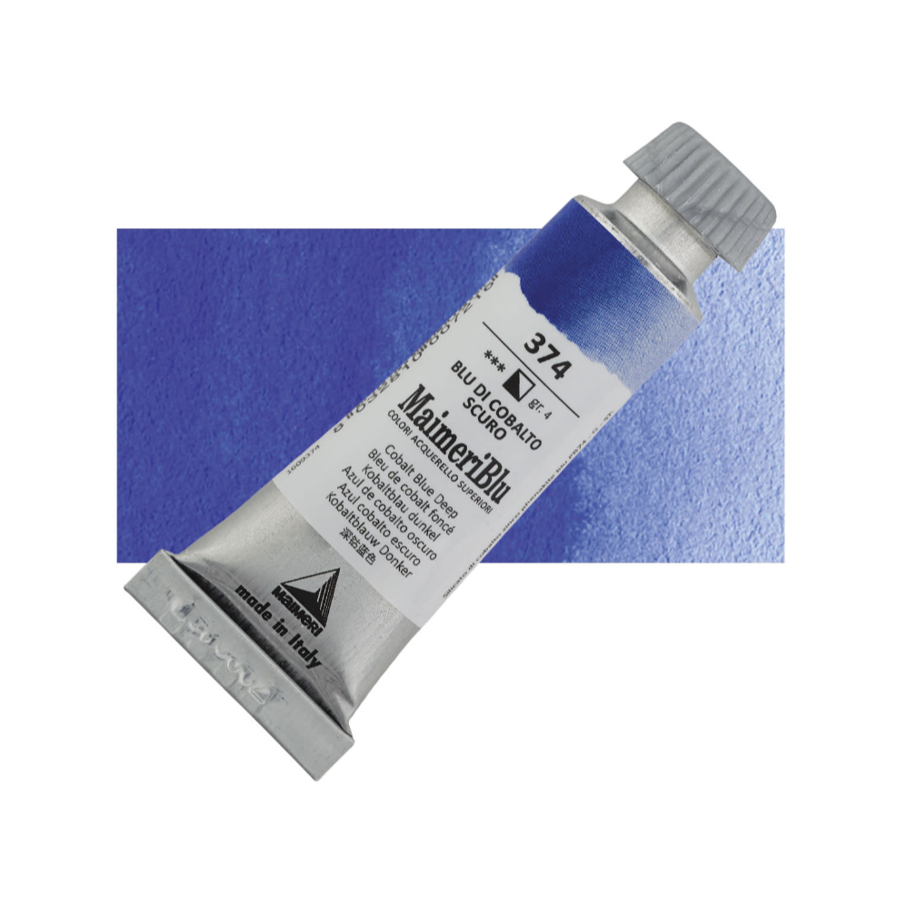 

Cat Air Lukis Maimeri Blu Watercolour 12ml MaimeriBlu Cobalt Blue Deep 374 M1609374 - PC