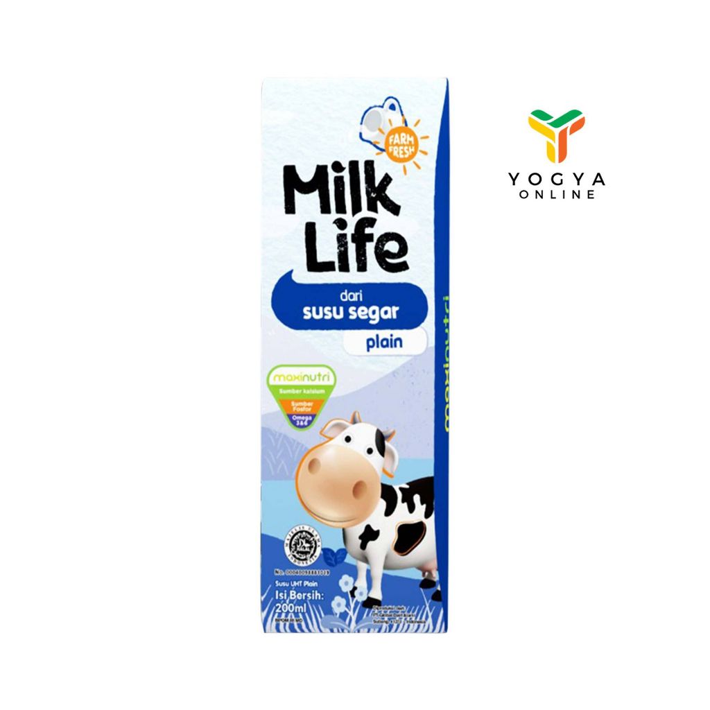 

Milk Life Uht Plain 200 Ml