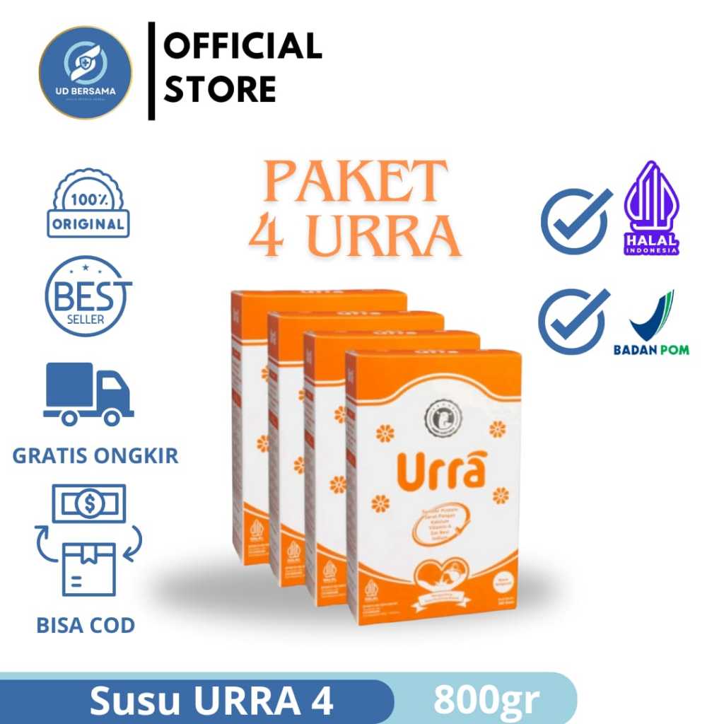 

Susu Urra Penambah Berat Badan Anak 4 Kotak 800gr Banjarmasin