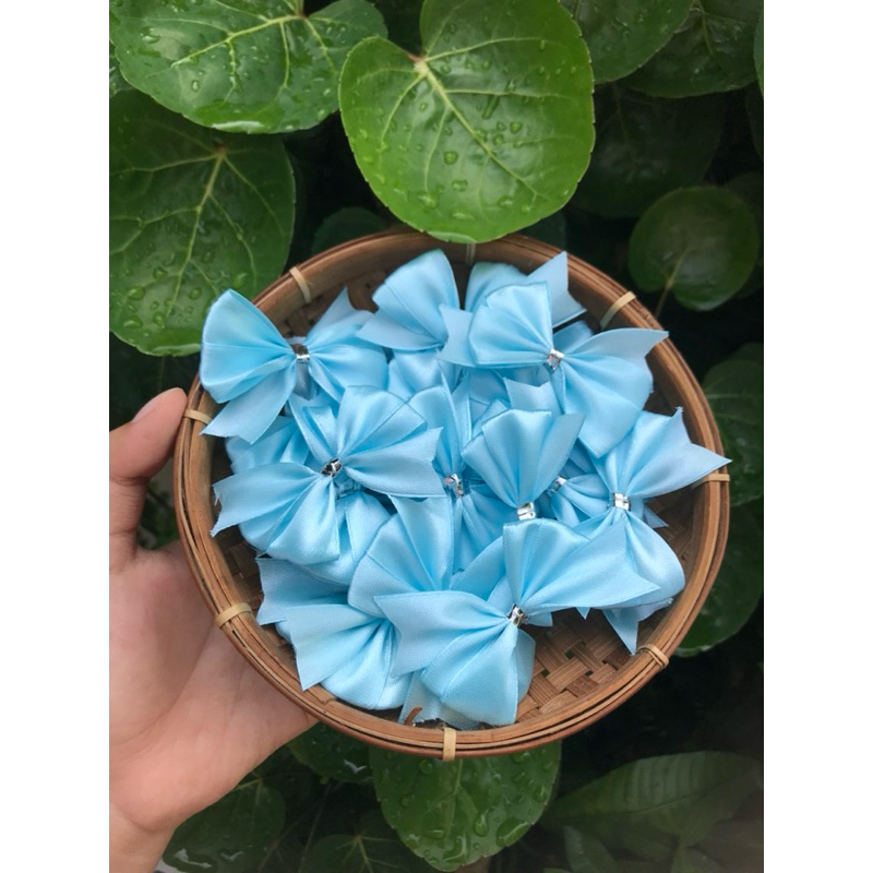 

PITA SOUVENIR SERBAGUNA BIRU MUDA HARGA PER 50pcs