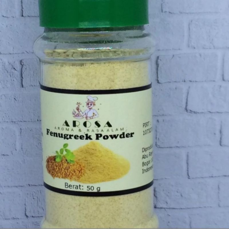 

Fenugreek Powder (kelabat) 50 gr