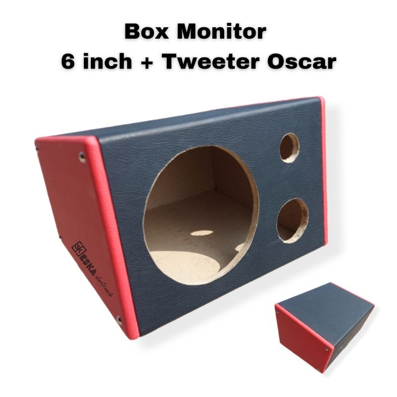 Box Monitor 6 inch Tweeter Vinyl oscar Box speaker 6 inch