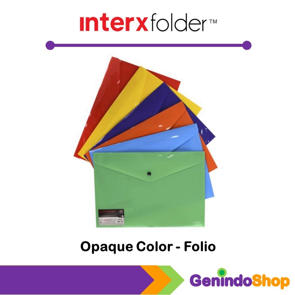 

Map Kancing F4 (Folio) Opaque Interxfolder