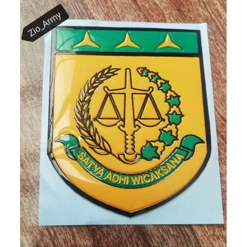 

Stiker Embos Logo Kejaksaan