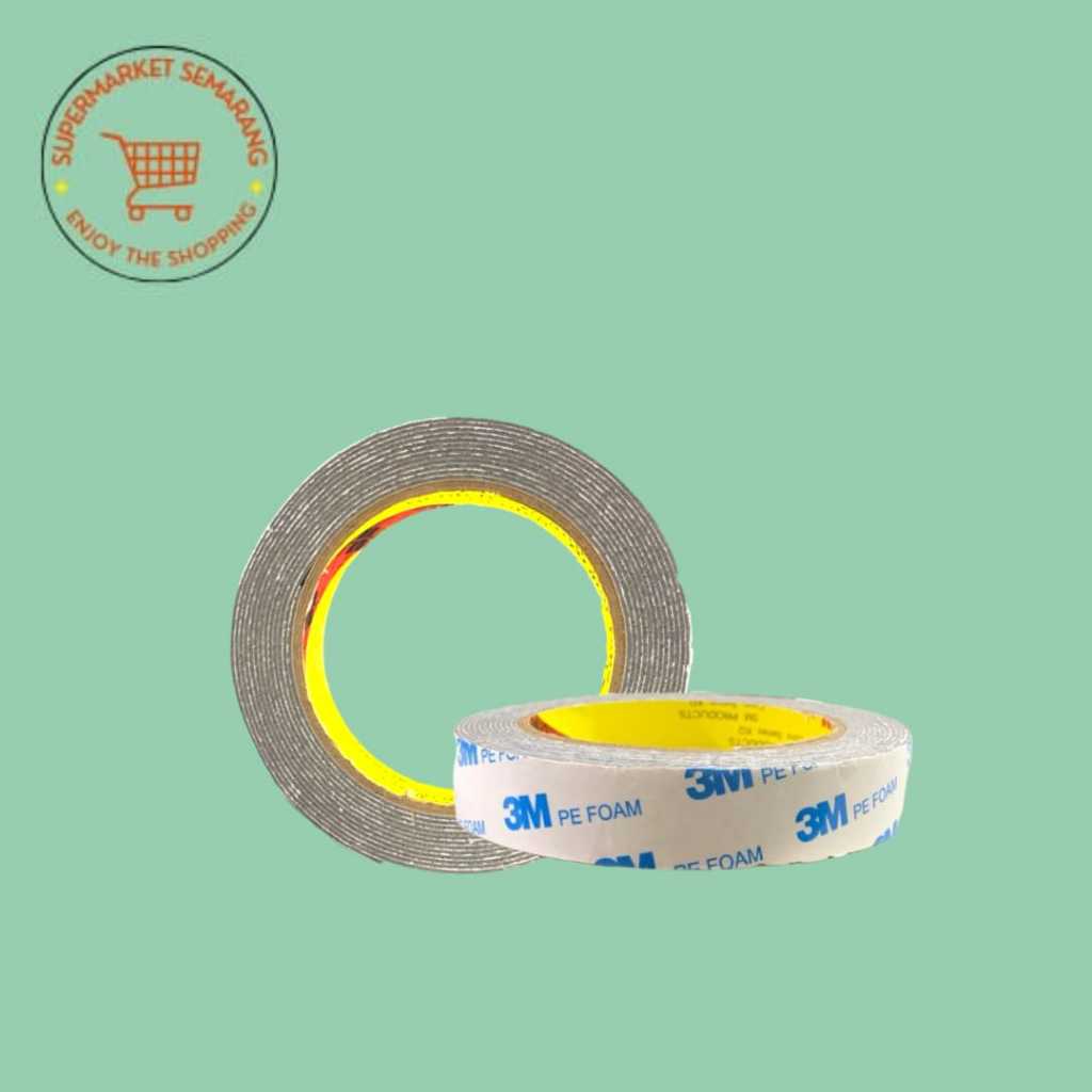 

Double Tape 4.5 Meter / Solasi Bolak Balik Busa 20mm