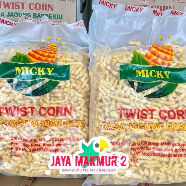 

1ball TWIST CORN MICKEY BARBEQUEE