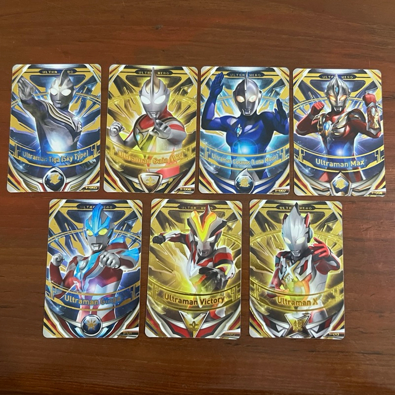 Full Set Ultraman Fusion Fight Ver. 1 OR Cards
