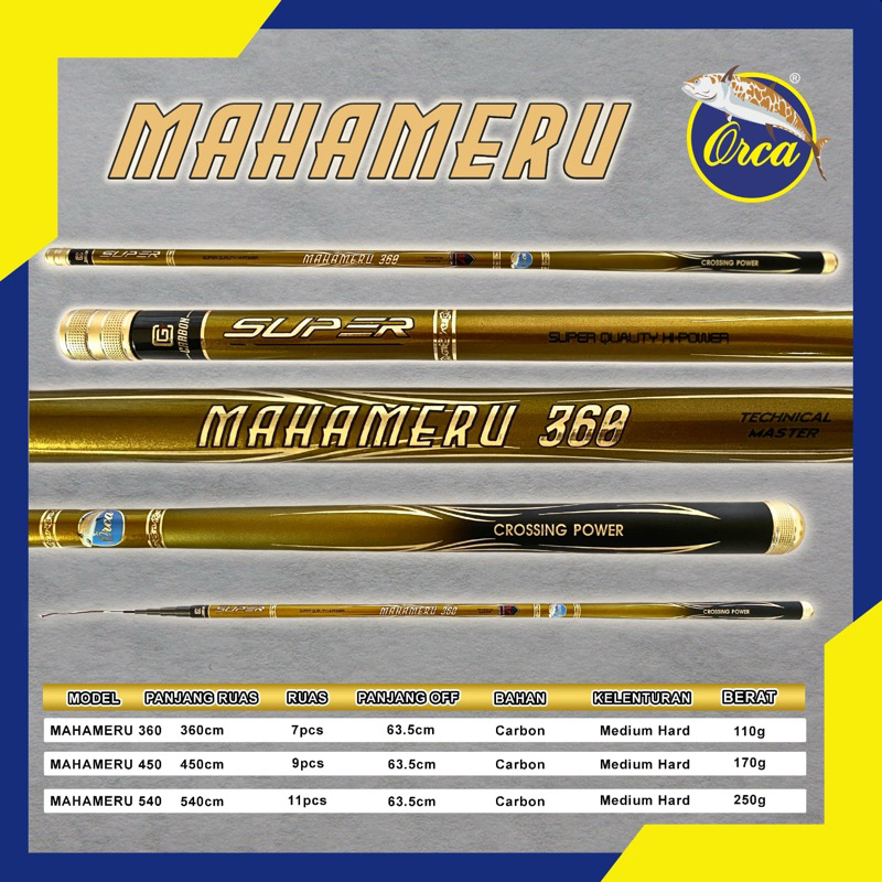 JORAN TEGEK ORCA MAHAMERU 360-540 CM