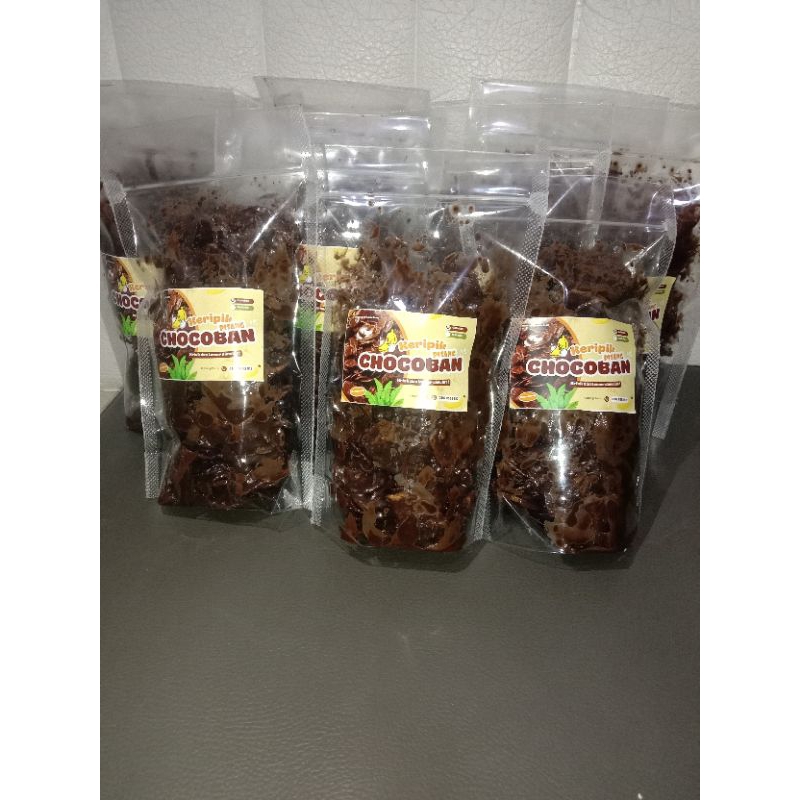 

Keripik pisang coklat Lumer