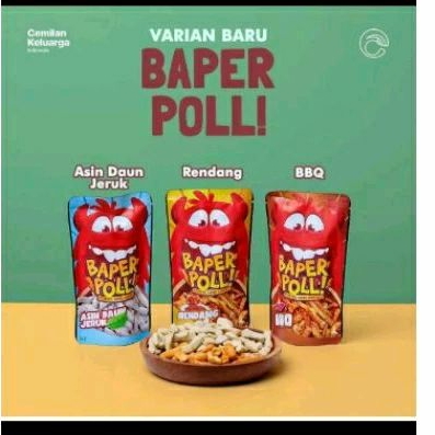 

BAPER POLL (BASRENG original 100gr varian rasa)