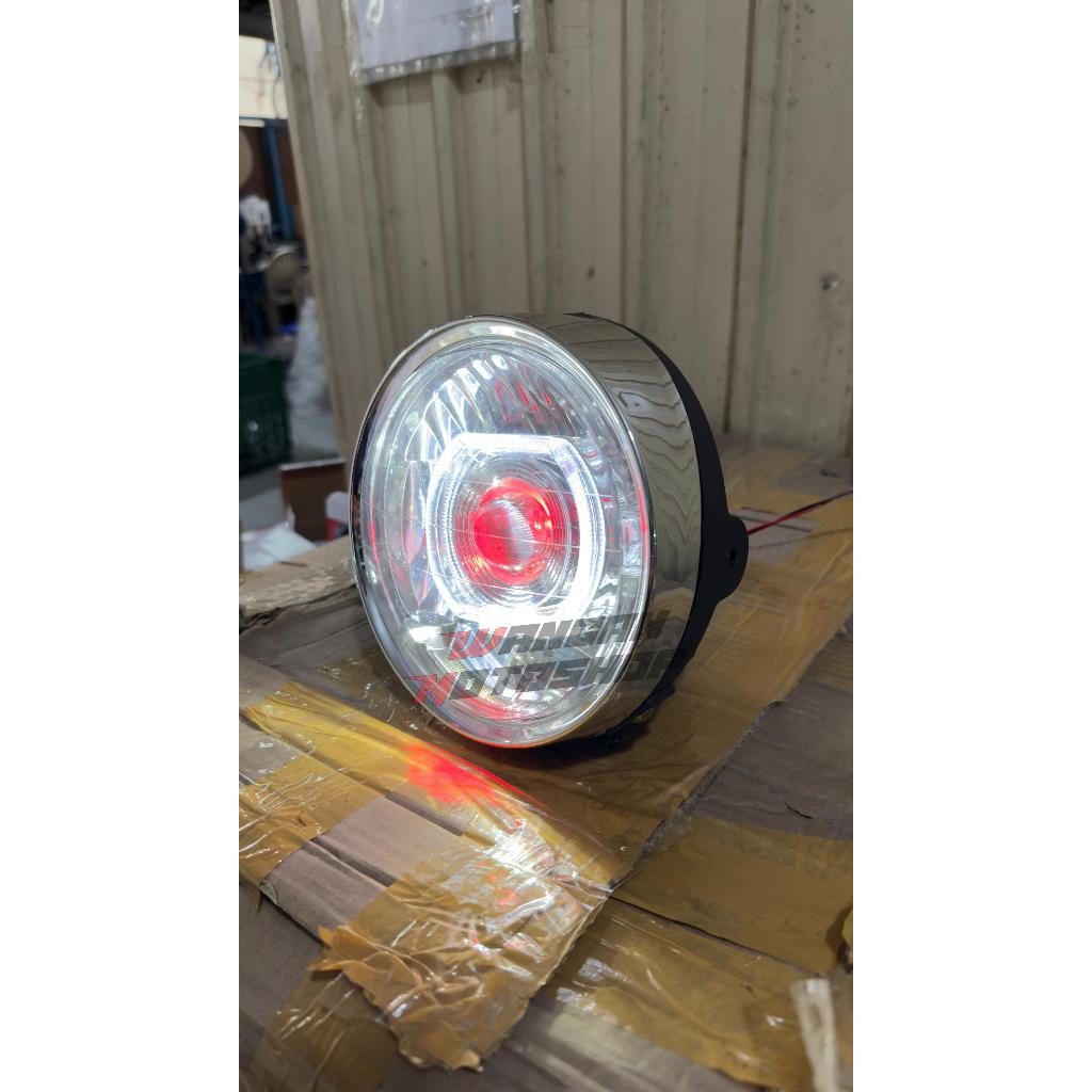 Biled 4 INCH Lampu biled Honda Tiger revo Tiger new tirek pnp ninja vixion Gl 4 inch