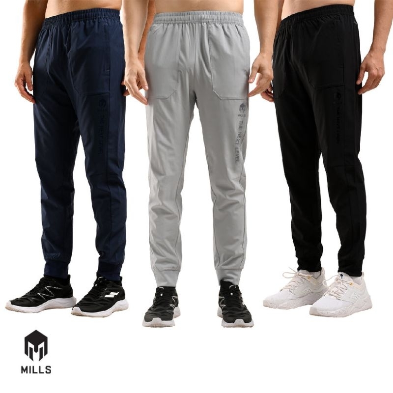 MILLS Celana Panjang Training Running Pria TYSON Long Pants 2.0 41002