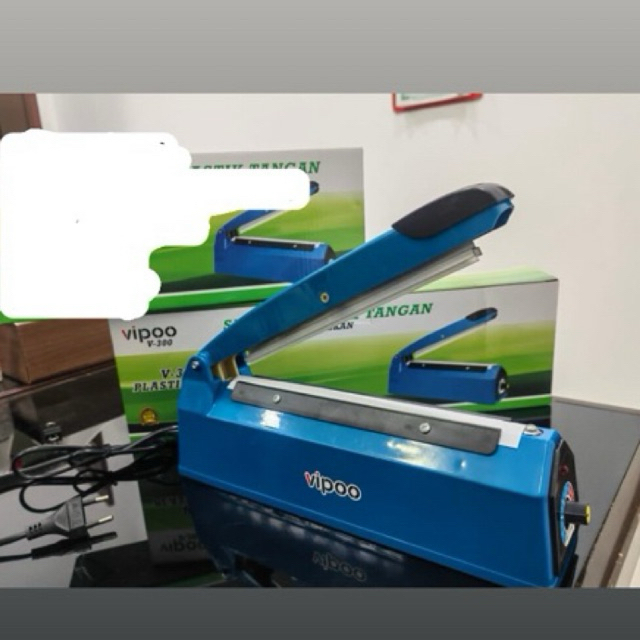 MESIN PRESS PEREKAT PLASTIK/ IMPULSE SEALER VIPOO V-300/V-200