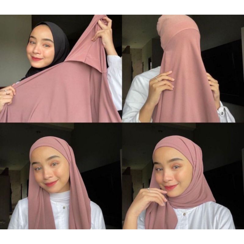 ** Basya Hijab ** Hijab Segitiga Inner Inara Original Basya Hijab