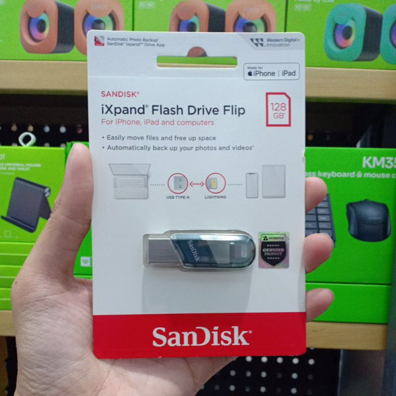 flashdisk otg lightning Sandisk ixpand 128gb