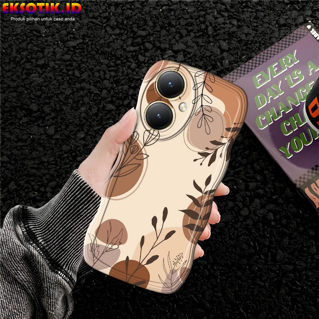 Case Vivo Y27 Gelombang - Casing Vivo Y27 - Silikon Vivo Y27 - Softcase Vivo Y27 - Kesing Vivo Y27 -