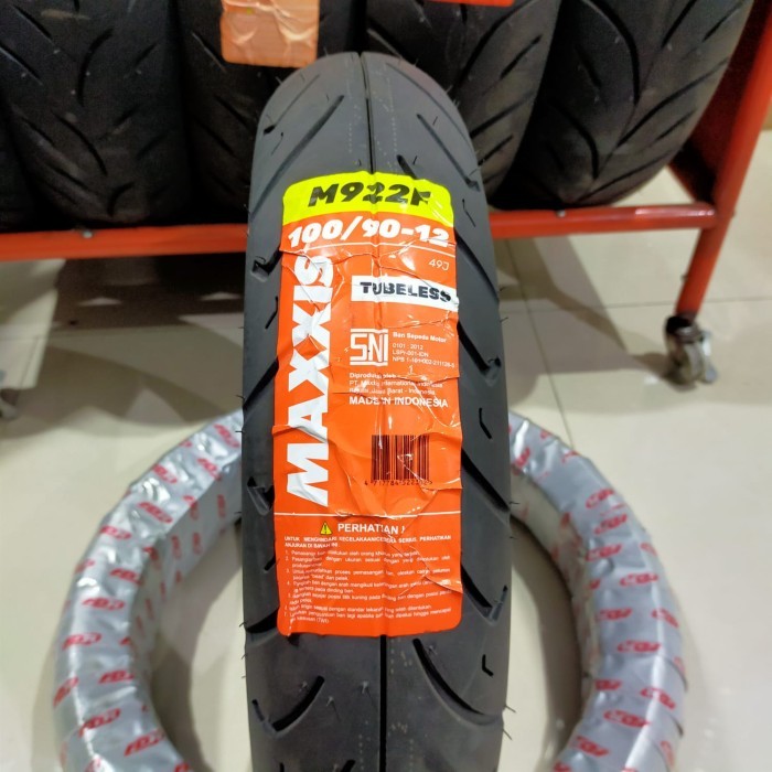 MAXXIS M922 100/90-12 RING 12 TUBLESS BAN DEPAN MATIC RING 12 SCOOPY DONAT FREEGO
