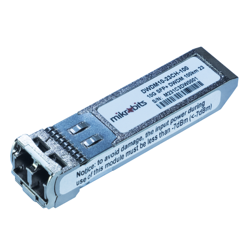 MikroBits SFP+ 10G Transceiver DWDM 100KM