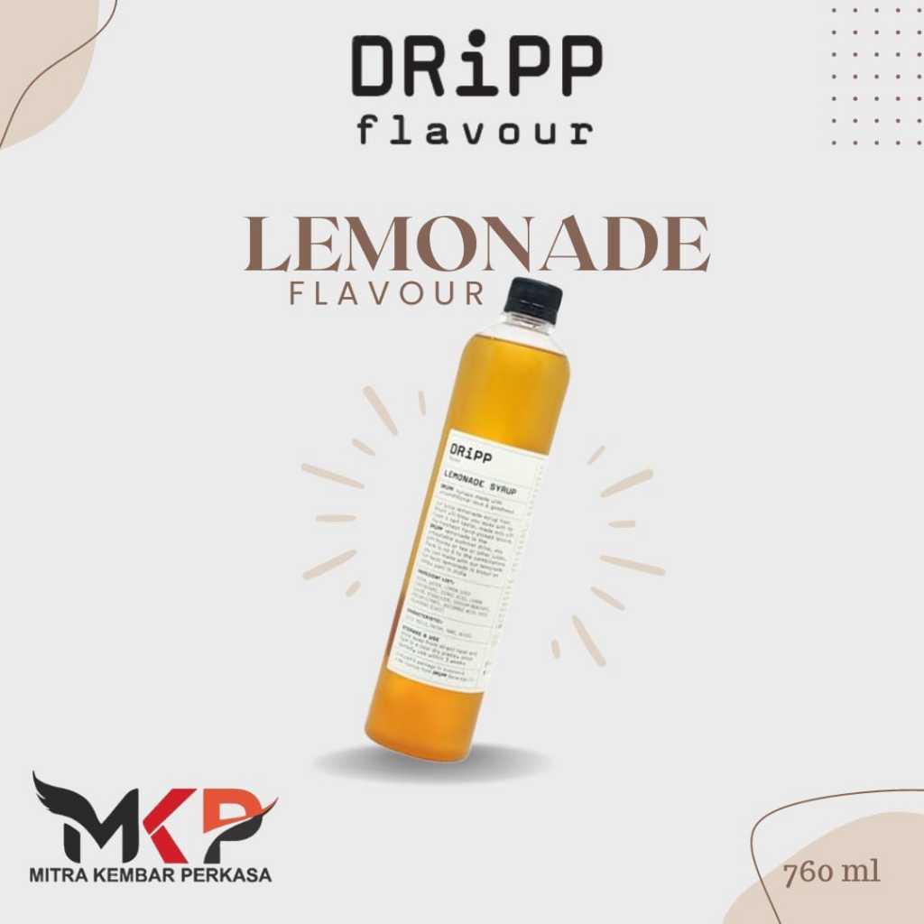 

DRiPP LEMONADE SYRUP - Gourmet Syrup-