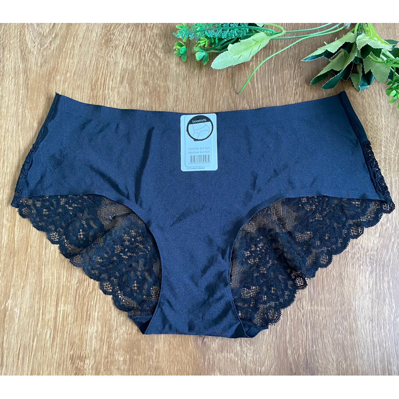 PIERRE CARDIN SEAMLESS PANTY SIZE XL CELANA DALAM WANITA WARNA HITAM