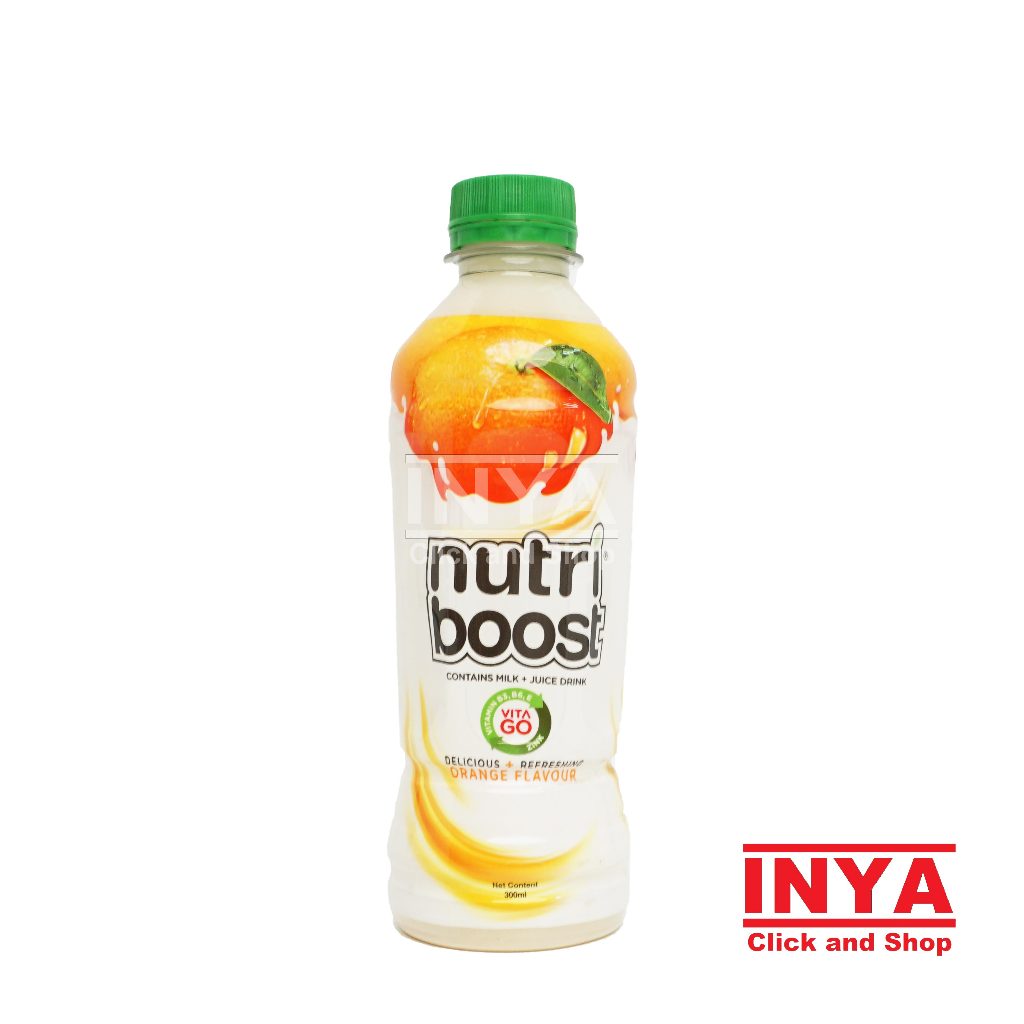 

Nutri Boost Orange Flavour 300ml - Minuman Rasa Jeruk - Soft drink