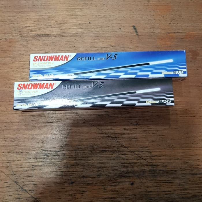 

Isi Ballpoint / Pulpen / Pen Merk Snowman Type V5