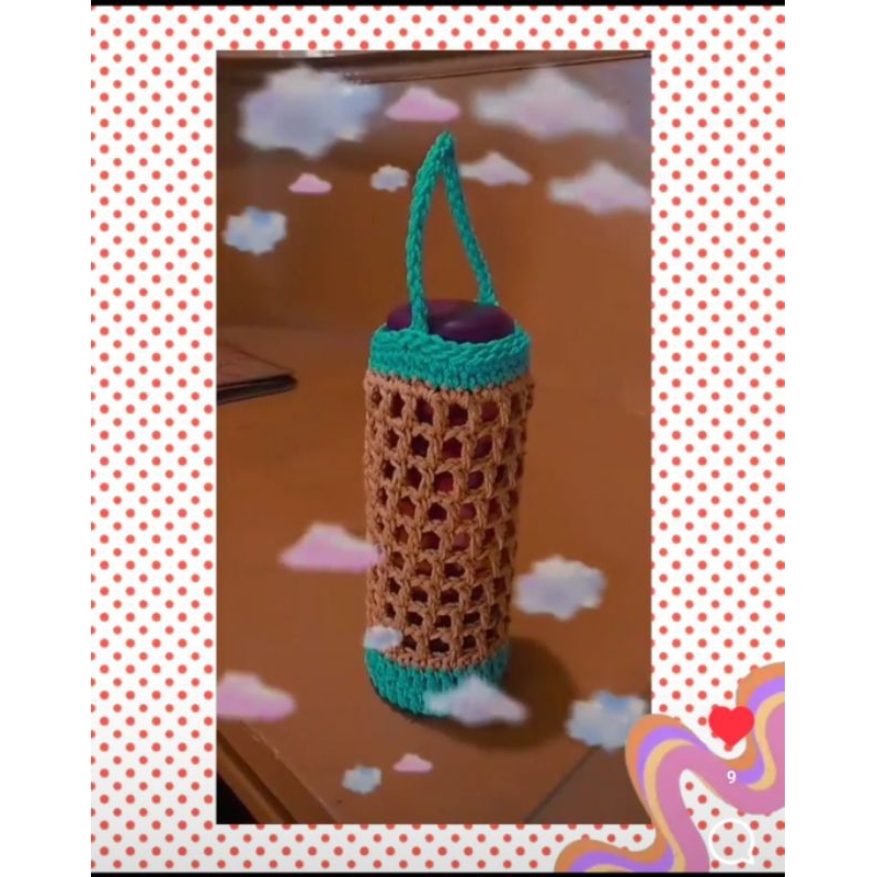 Tas Botol Minum Rajut