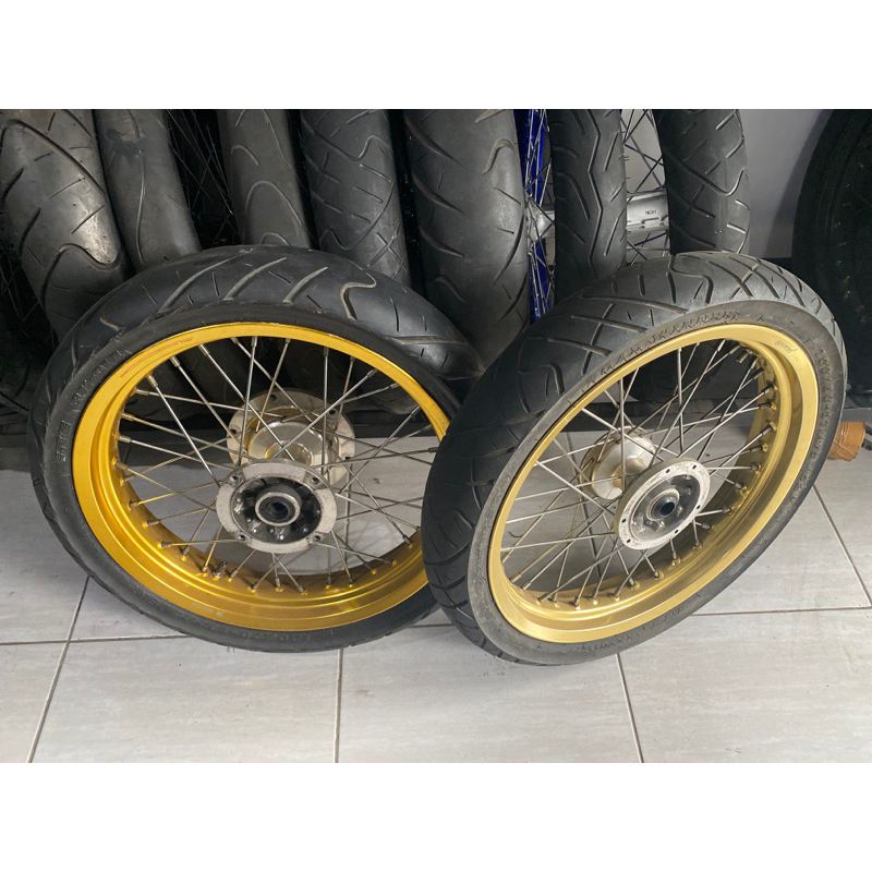 whellset bekas crf velg scarlet 250 300