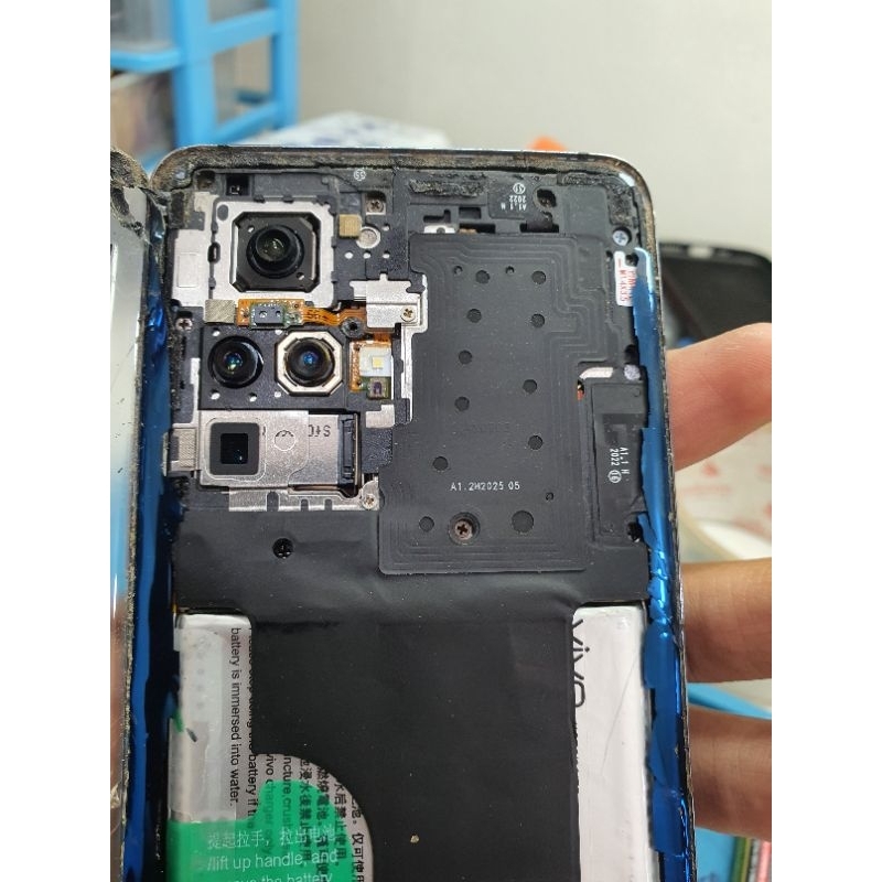 vivo x 50 pro minus lcd dan backdoor