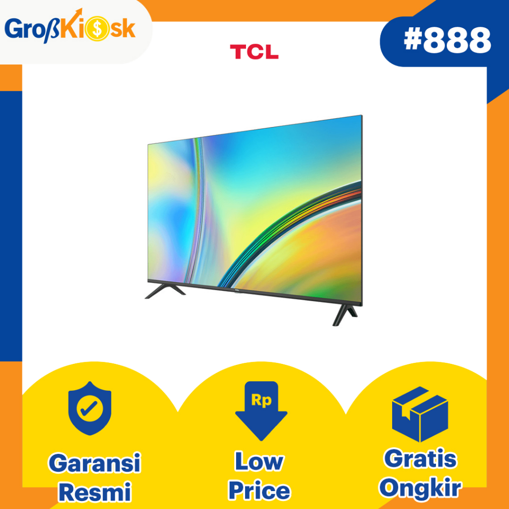 LED TV 40 INCH TCL FULL HD HDR TV WITH ANDROID TV 40S5400A