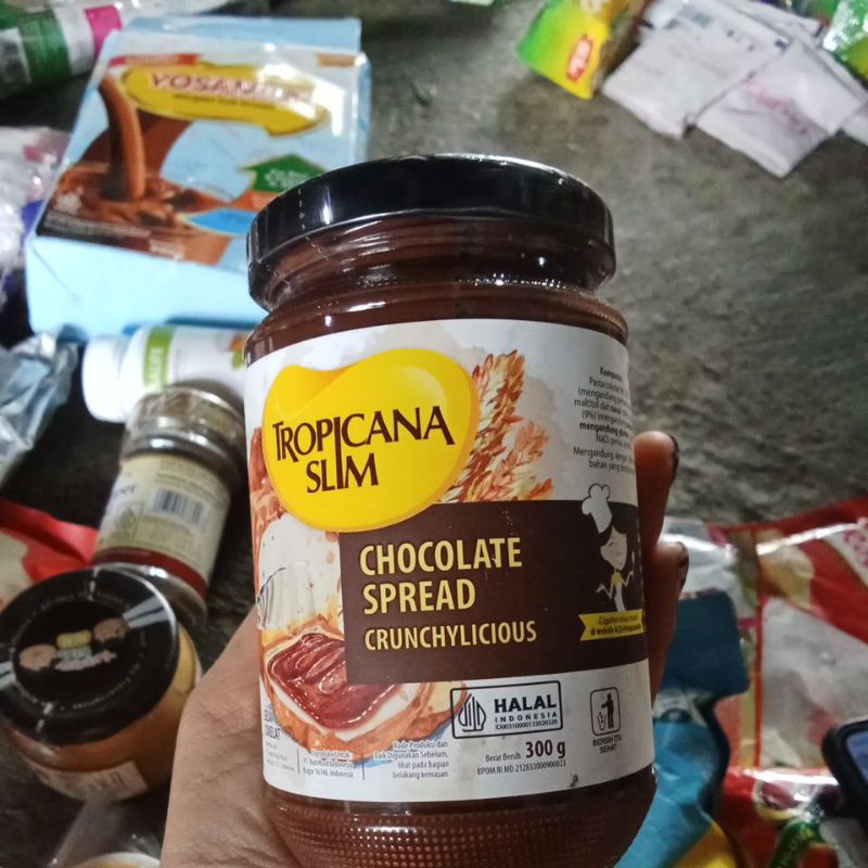 

tropicana slim selai twin pack Chocolate spread/peanut almond butter 300gr