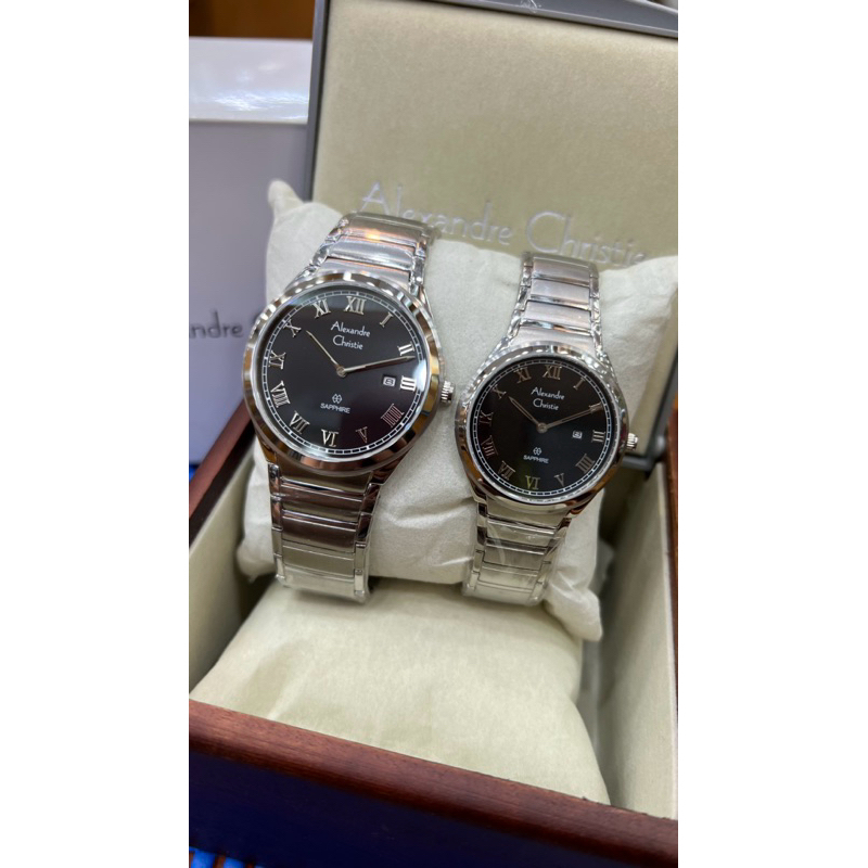 Alexandre Christie model couple 8538 MD/LD sapphire Harga diatas untuk 1 pcs