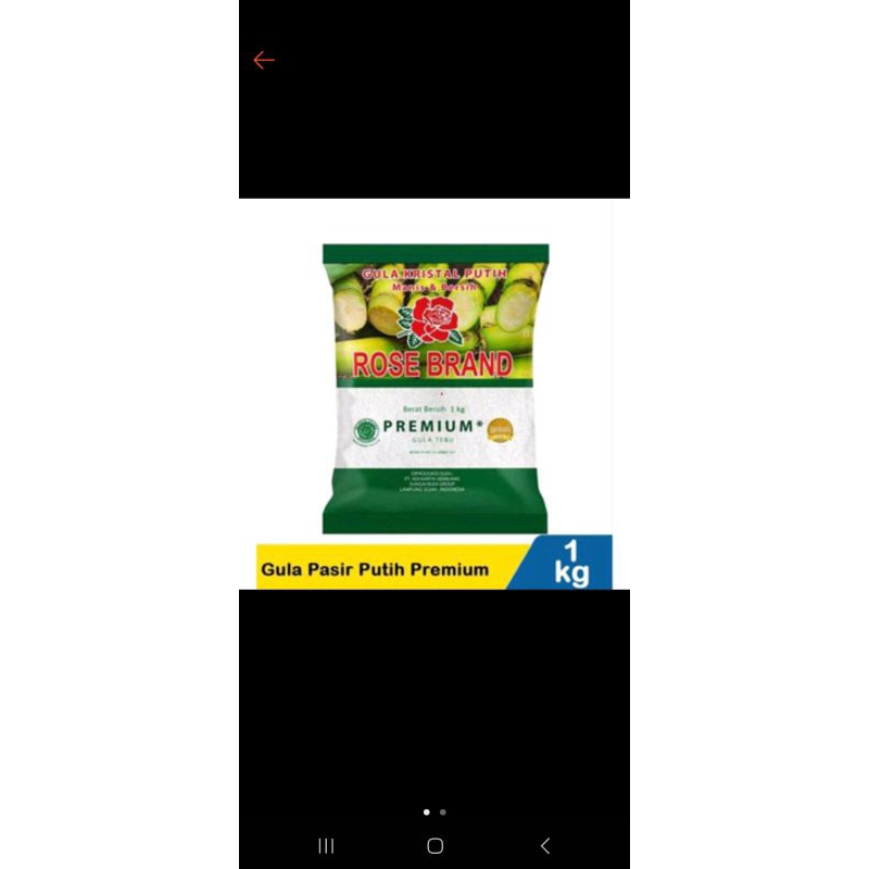 

gula rosebrand 1kg