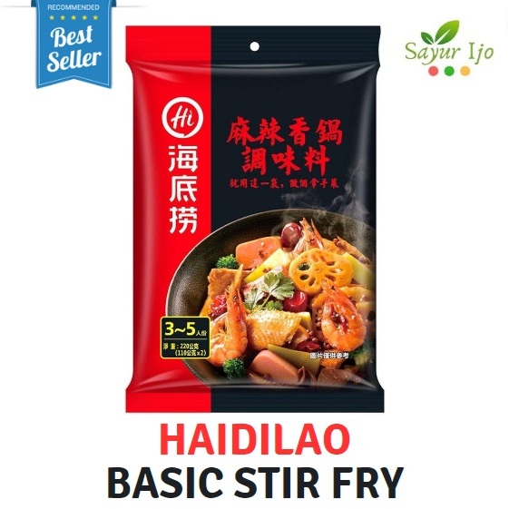 

Hai Di Lao Basic Stir Fry Sauce 220 Gram / Pack Bumbu Kaldu Kuah Soup Hot & Spicy Instant Premium