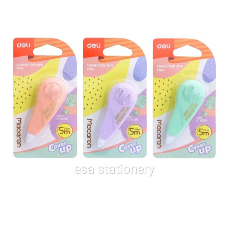 

Deli E7264 Correction Tape/Tipe X kertas 5mm*5m