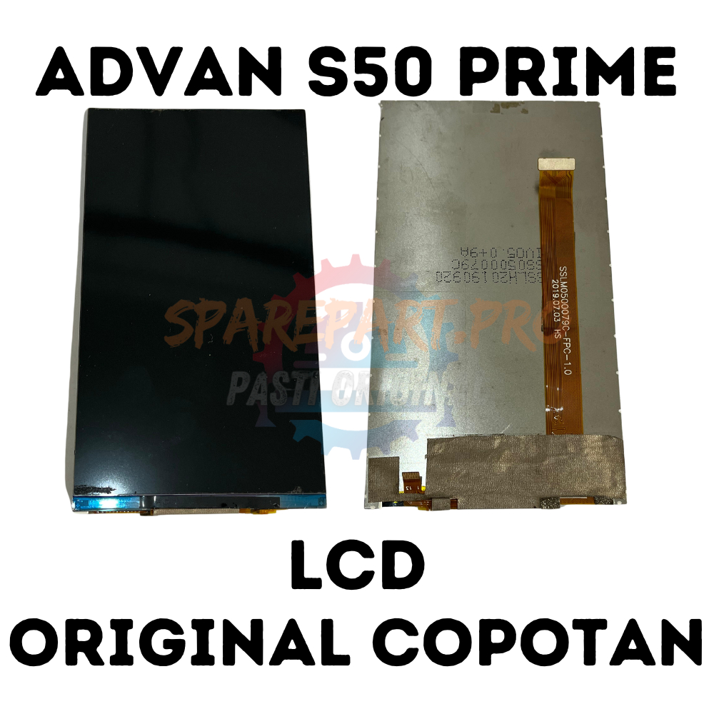 LCD NORMAL TESTED ADVAN S50 PRIME ORIGINAL COPOTAN